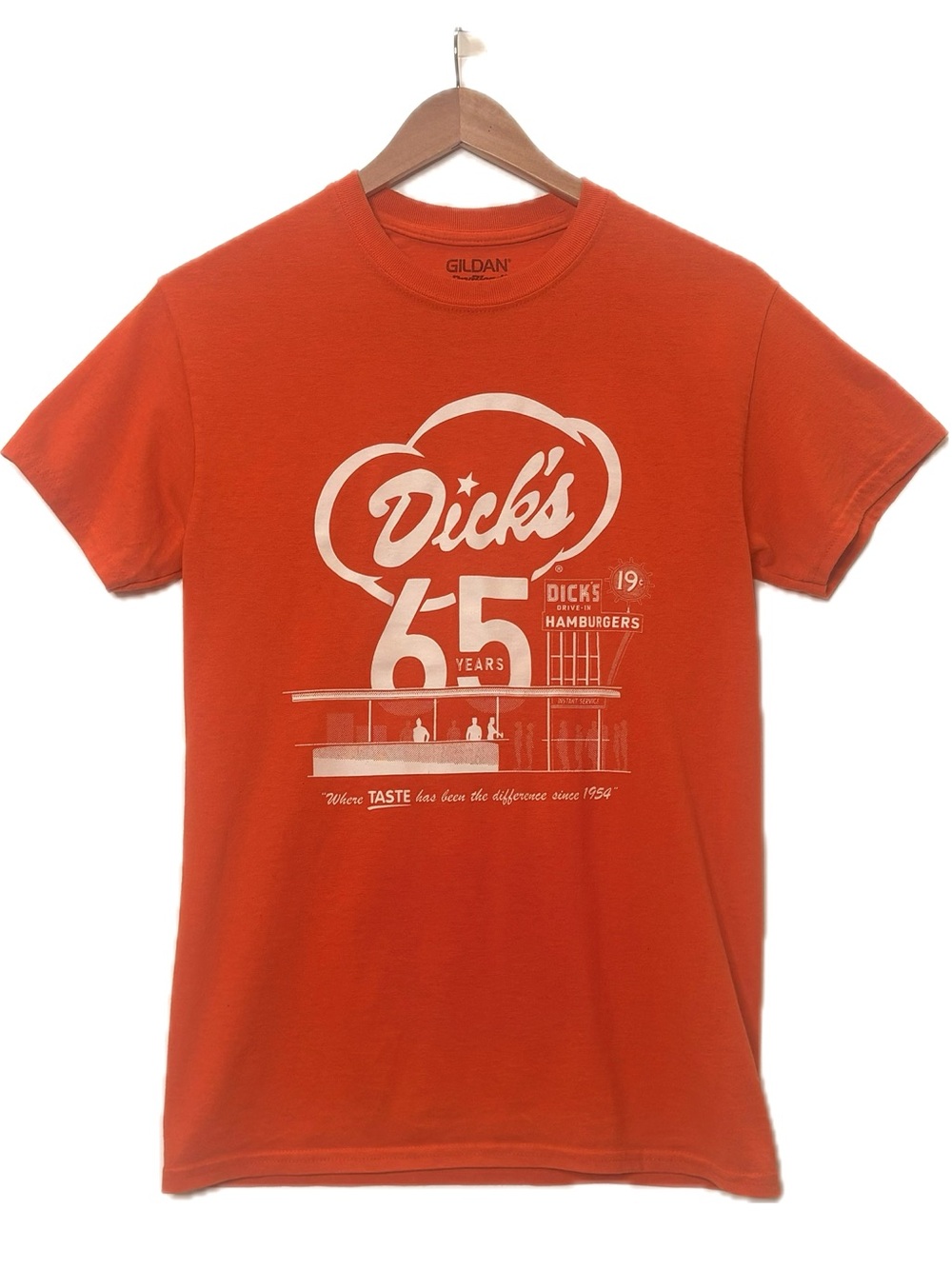 Dick's Drive In Burgers 65th Anniversary Graphic Tee Mens Womens Size Small EUC